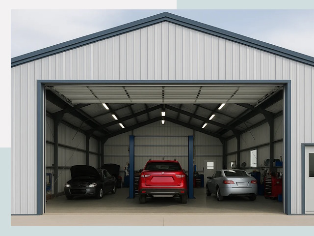 Ангары из сэндвич панелей от 616 руб. в Канаш