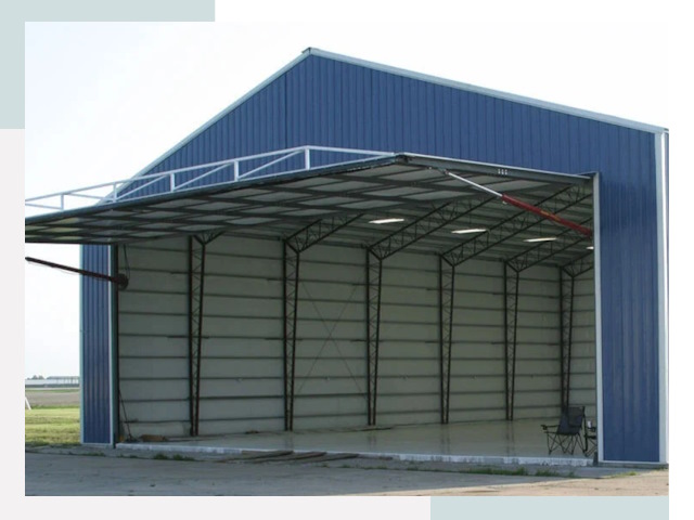 Прямо стенные ангары в Канаше