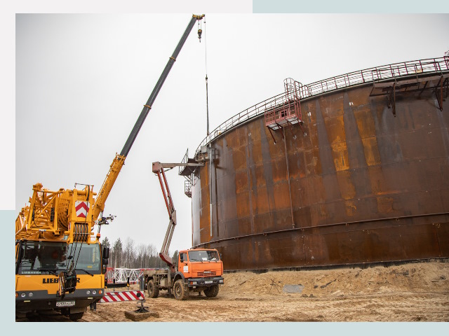 Монтаж резервуаров в Канаше от 616 руб. за м³