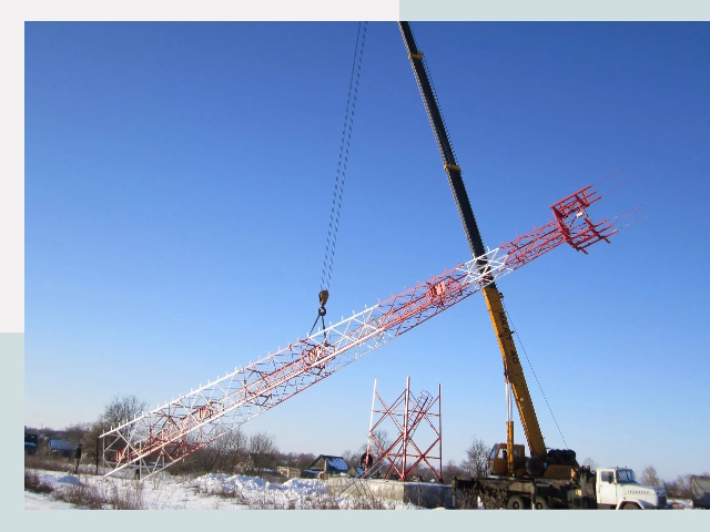 Строительство башен связи в Канаше от 616 руб.