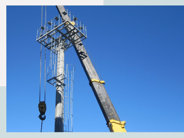 Монтаж осветительных мачт в Канаш от 616 руб.