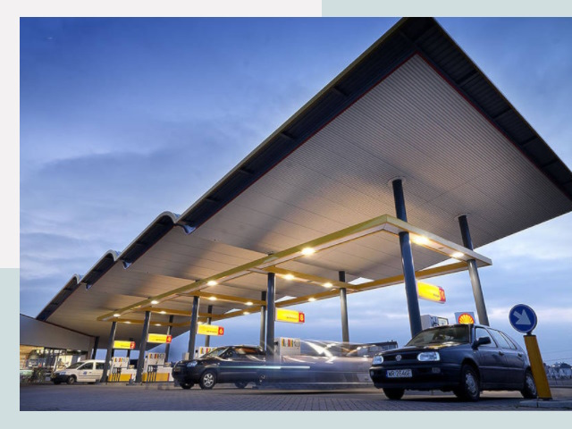 Навесы для АЗС в Канаш от 616 руб. - Защита и комфорт