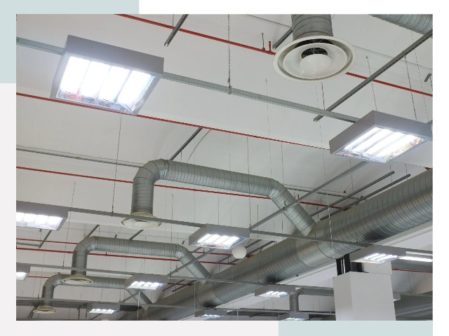 Вентиляция ангаров в Канаше
