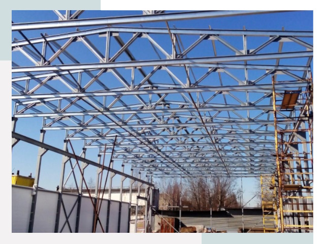 Металлокаркасы для складов в Канаше